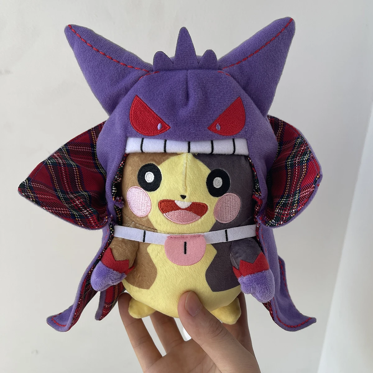 New Morpeko Plush Toy Cos Gengar Stuffed Doll Pokemon Halloween Style Cartoon Animals Kawaii Gift for Kids