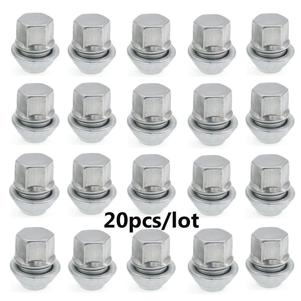 

20 Piece Alloy Steel Wheel Nuts For Ford Fiesta Mondeo C-Max Focus MK1 MK2 MK3 ST RS Bolt Lug Stud Tyre Nut Steel Wheel M12x1.5
