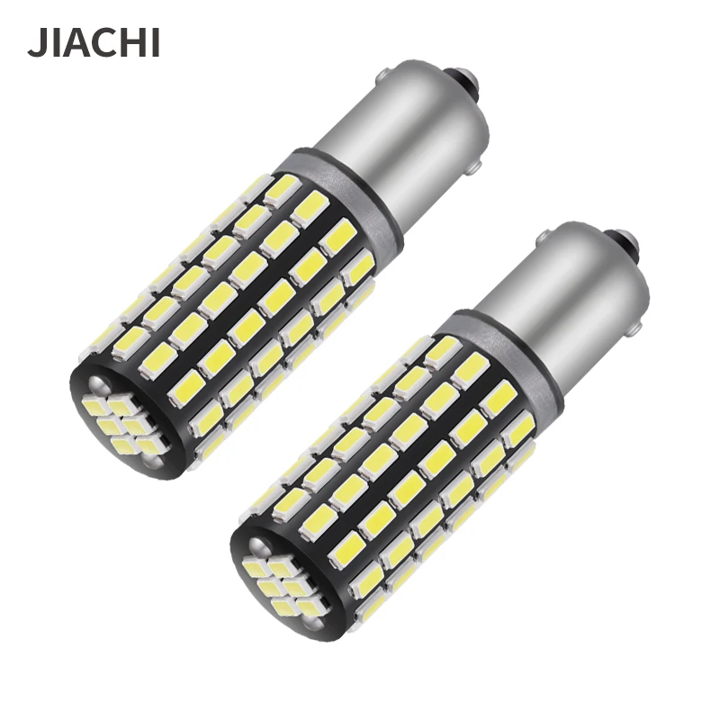 

Jiachi 10 шт. супер яркий автомобильный светодиодный фонарь Canbus BA9S LED H6W T4W 12 В фонарь заднего хода номерного знака парковочный фонарь автомобильные лампы белый