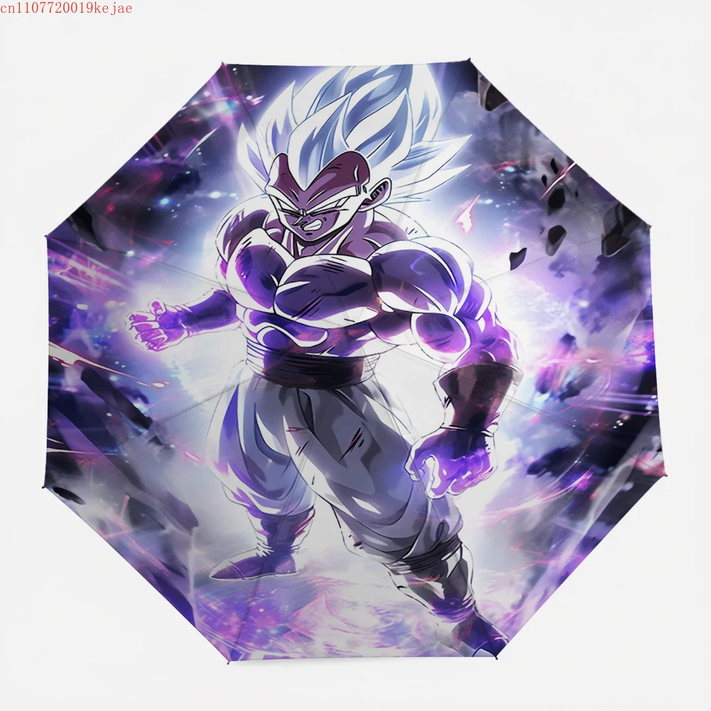 

Зонт Dragon Ball Super Goku, ветрозащитный складной зонт, портативный и прочный, подарок для коллекционеров Dragon Ball