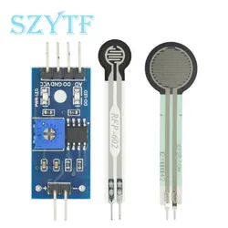 Load Cell Resistive Membrane Pressure Sensor Module Flexible Force Sensitive Analog FSR402 4mm 5mm 7mm 110mm For Arduino