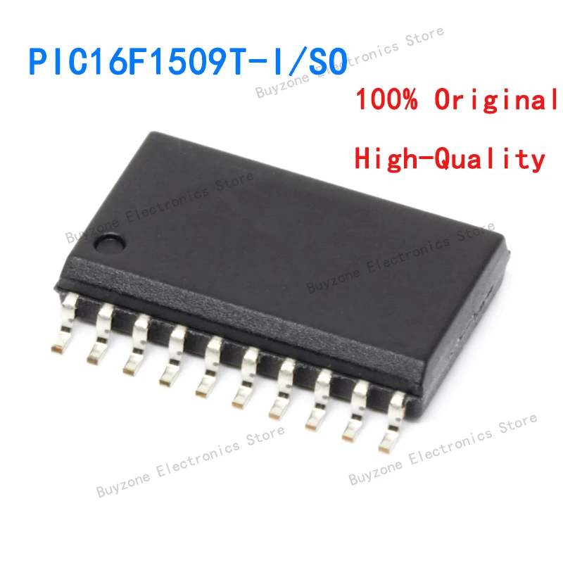 

10PCS/LOT PIC16F1509T-I/SO SOIC-20 MCU 14KB FLASH 512B RAM 8-bit microcontroller New Original