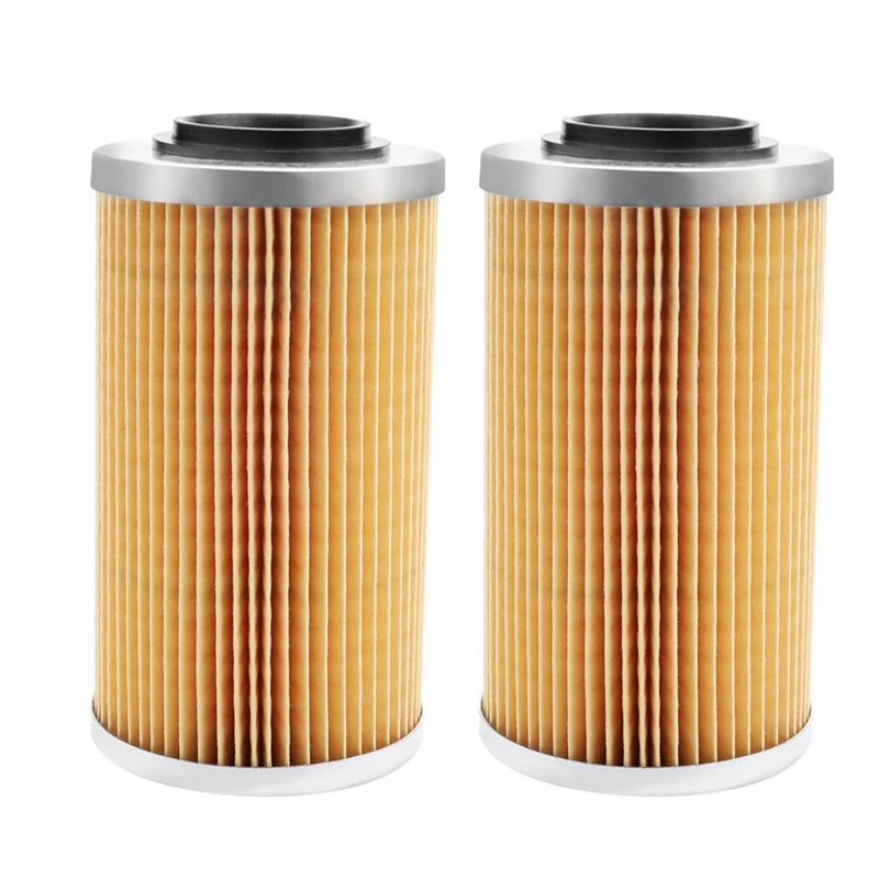 2PCS Engine Oil Filter For 420956741 Sea Doo 130 Thru 260Hp 4 TEC Rotax Seadoo Replacement