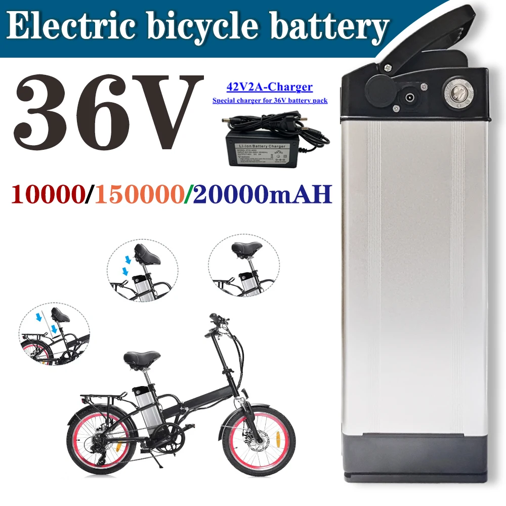 

Haiba 36V 20Ah Battery 18650 Lithium Rechargeable Battery Built-in Bms for 250W-1000W Bafang Motor Kit with 2A Charger