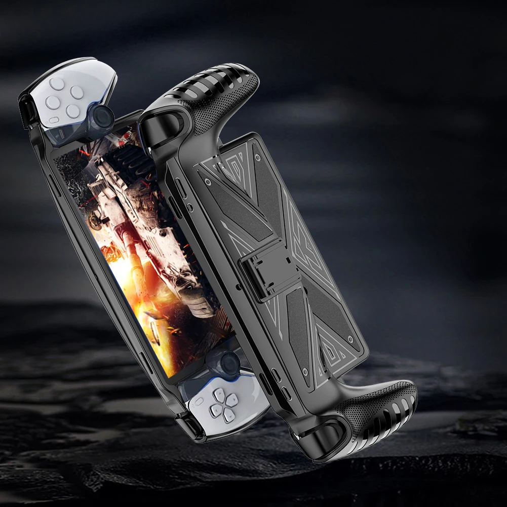 حافظة حماية مضادة للخدش من مادة TPU لوحدة التحكم في الألعاب حافظة حماية لآلة ألعاب الجلد لبوابة PS5