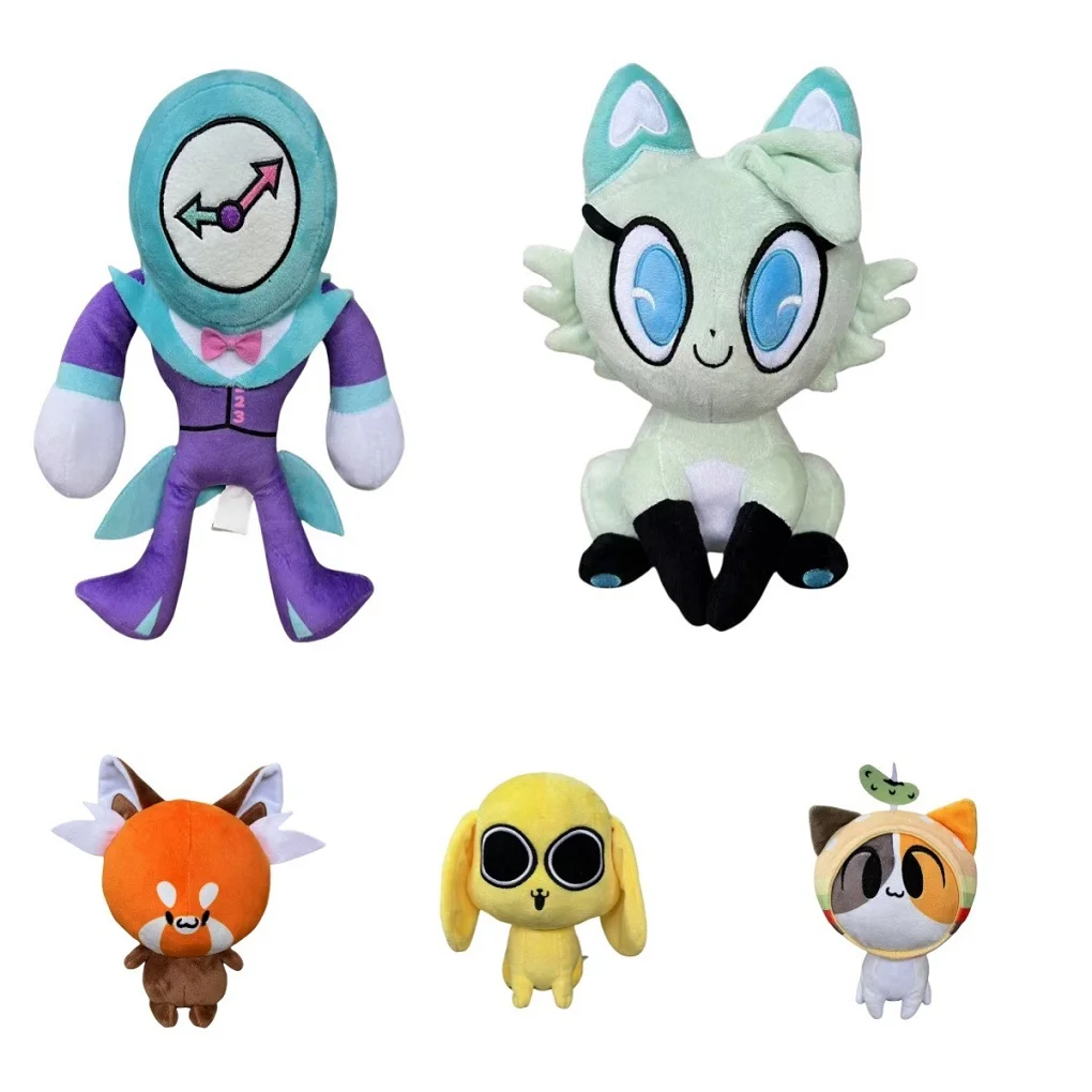 Juguete de peluche Chikn Nuggit de 20cm, perro amarillo Kawaii, muñeco de personaje de Anime de dibujos animados, juguetes de peluche suaves, juguete de regalo de cumpleaños para niñas