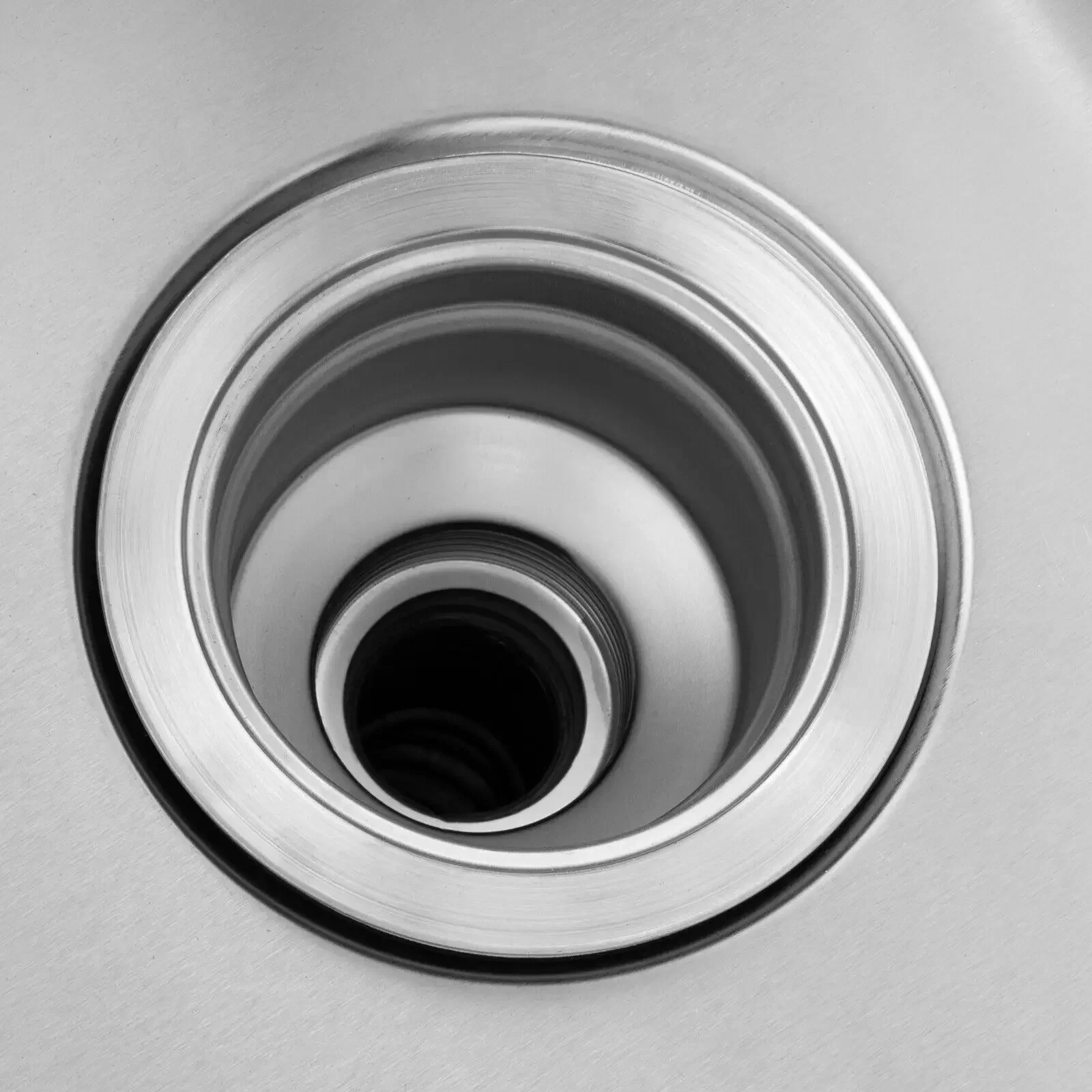 حوض من الفولاذ المقاوم للصدأ مكون من 3 أقسام لطاولة إعداد تقديم الطعام، حوض غسيل المطبخ #5