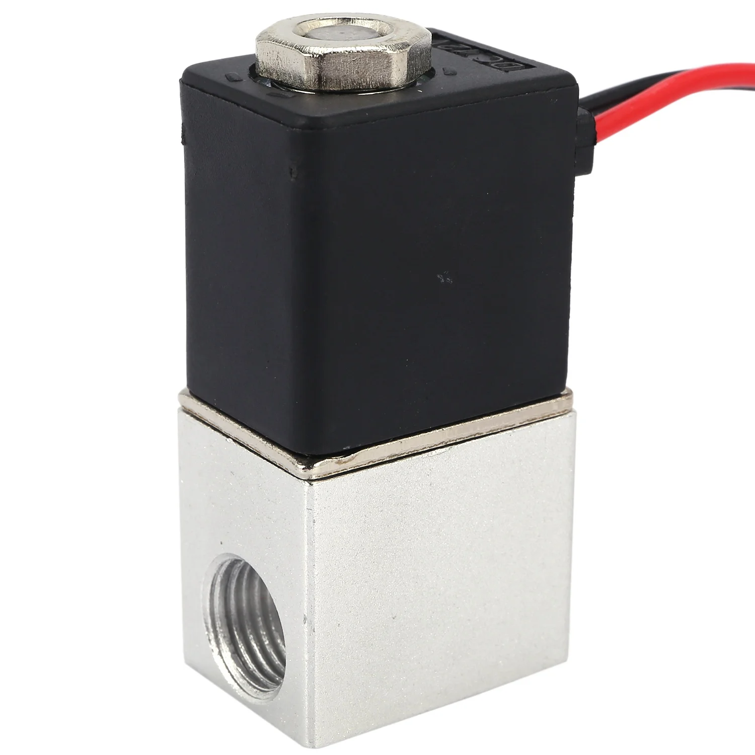 

Новый электромагнитный клапан DC12V, 1/4 дюйма, 2-ходовой, нормально закрытый, прямого действия, пневматический, для воды, воздуха, газа