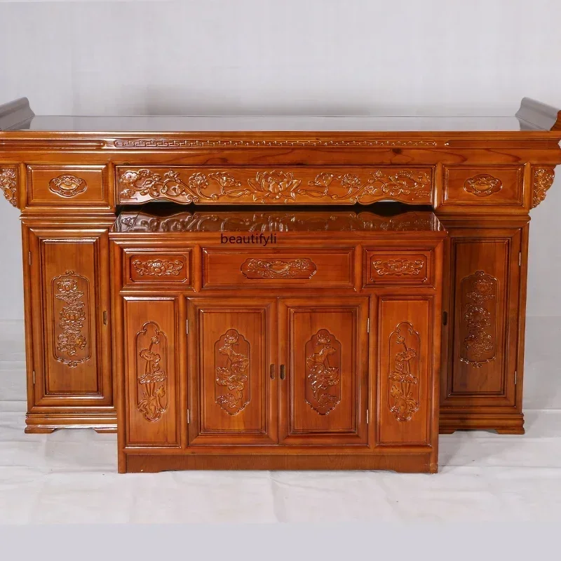 

Cy Altar Incense Burner Table Household Altar Buddha Table Altar Buddha Cabinet Buddha Niche Cabinet