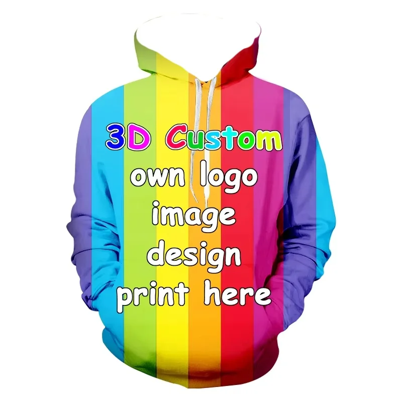 

Funny DIY Print Customized Clothes Funny 3D Printed Hoodie Men Women Tops Cheap Custom Personality Couple Sweatshirt Mans Hoodes