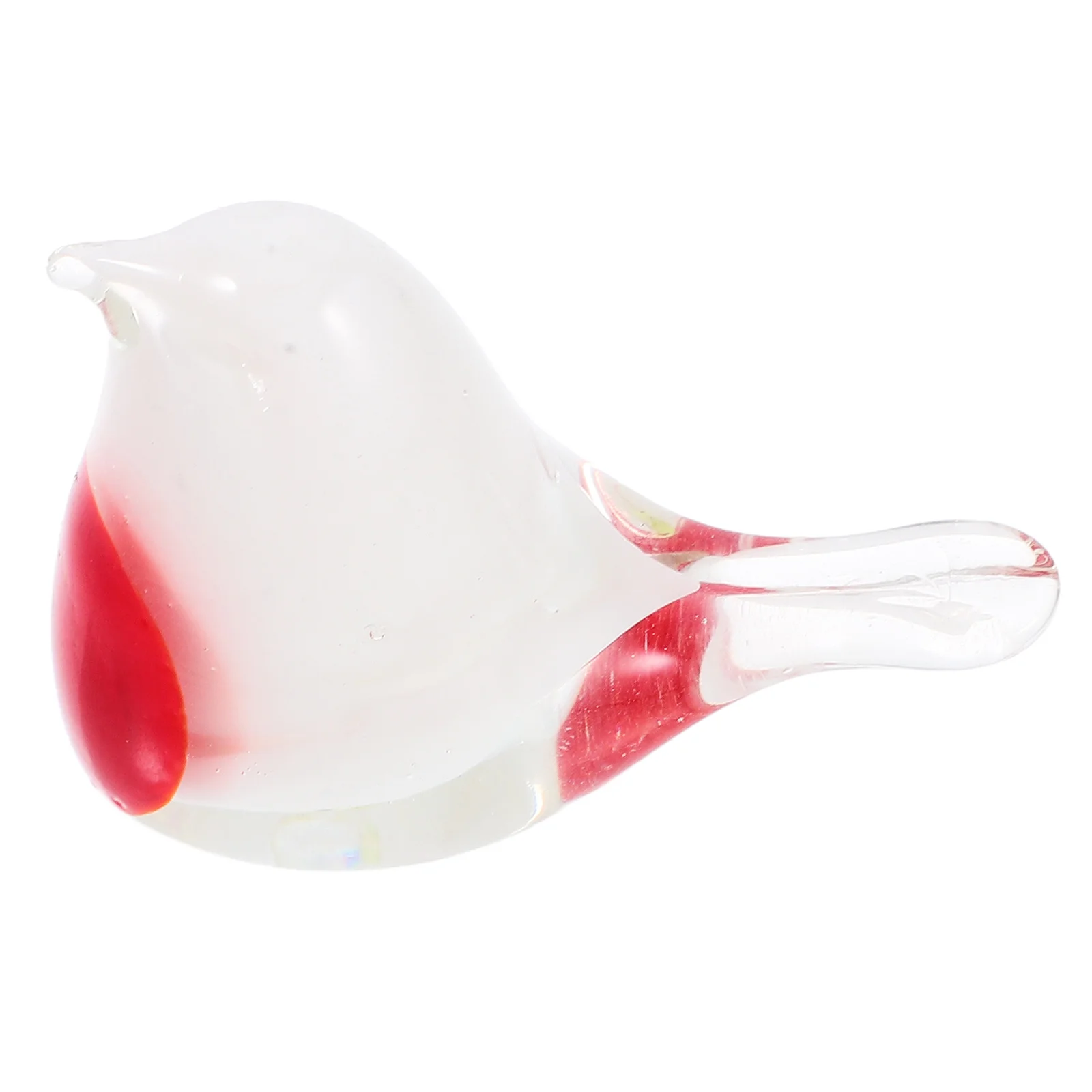 

Crystal Glass Sculpture Artistic Craft Home Decoration Hand Blown Glass Birds Ornament Desktop Paperweight