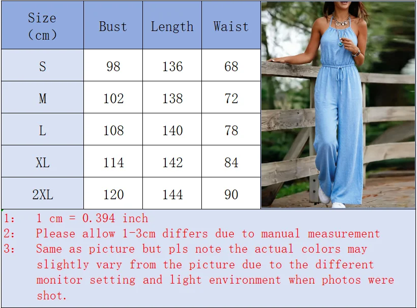 Women's Sleeveless Jumpsuit With Suspenders Pockets Casual Loose Solid Color Summer Cotton Blend Polyester Image 8