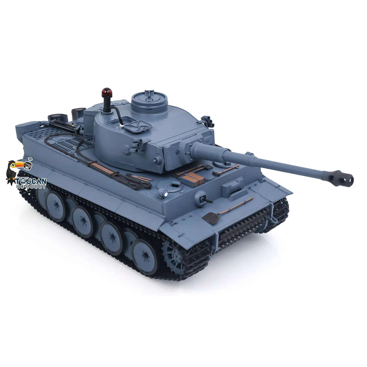 Spielzeug 1/16 Maßstab 7.0 Heng Long RC Panzer Plastik Tiger I RTR 3818 Ferngesteuertes Panzerfahrzeug-Modell für Geschenke TH17233 – Detail 11