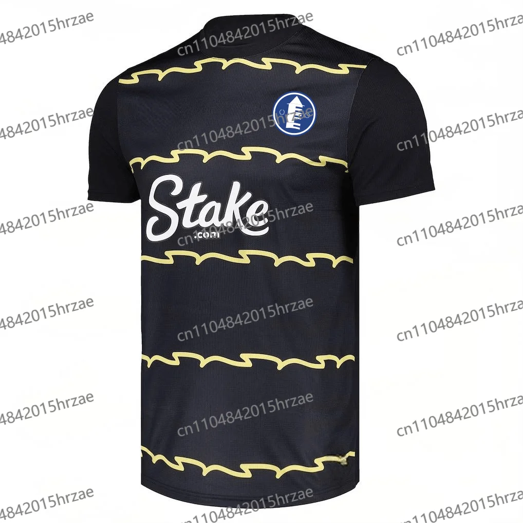 نيو إنجلاند نمط إيفرتون نسخة مروحة الكبار الأطفال عارضة الرياضة تي شيرت كرة القدم جيرسي تنفس قصيرة الأكمام نادي كرة القدم