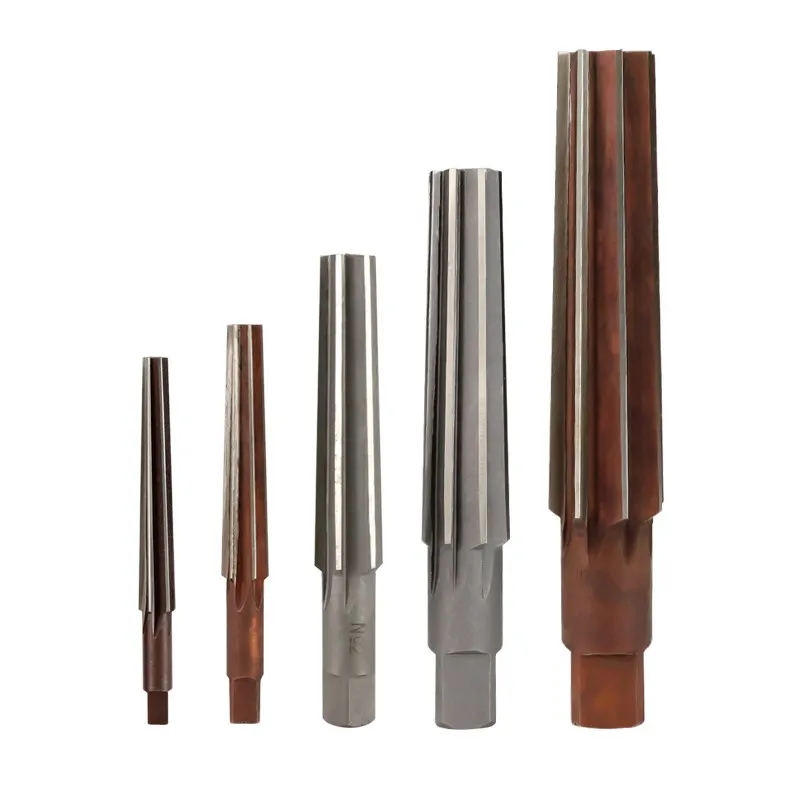 CMCP 2pcs Morse Taper Reamer Set MT0/MT1/MT2/MT3/MT4 Steel Hand Reamers For Milling Finishing Cutter Tool