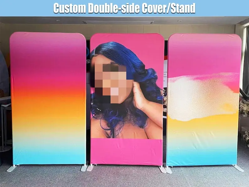 3pcs Set Customized Wedding Arch Bracket and Cover Background Popular Party Holiday Decoration Studio Background