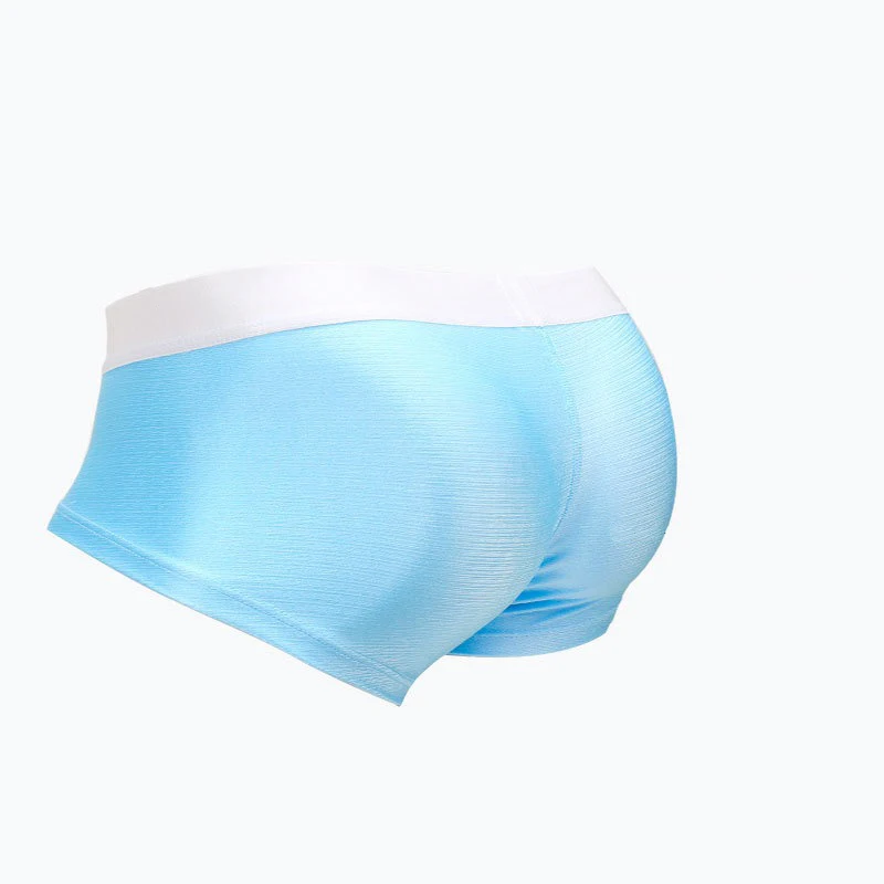 Men's underwear brushed boxer briefs simple and smooth high-grade men's underpants