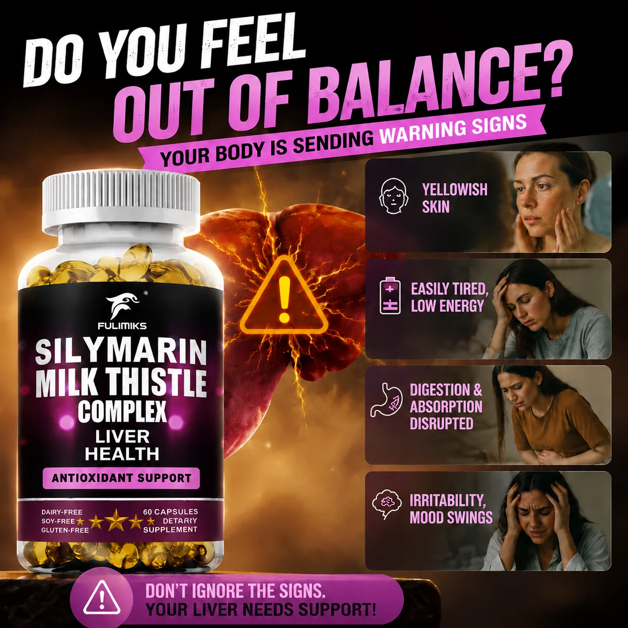 Capsules de complexe de chardo - Milk Thistle Silymarin avis et prix