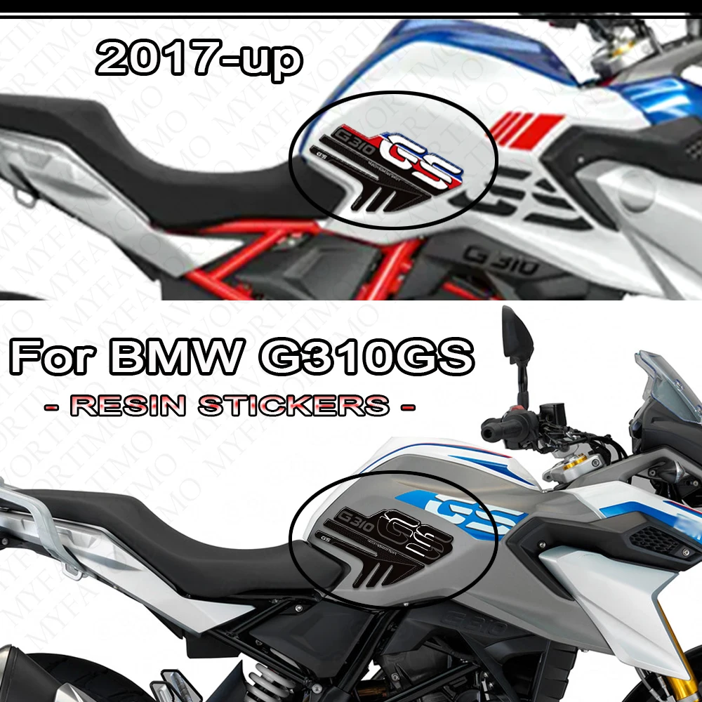 Do BMW G 310 GS G310GS G310 Adventure ADV Tank Pad Gas Fuel Oil Knee Stickers Decals Fairing Fender Protector 2017-2024 2025