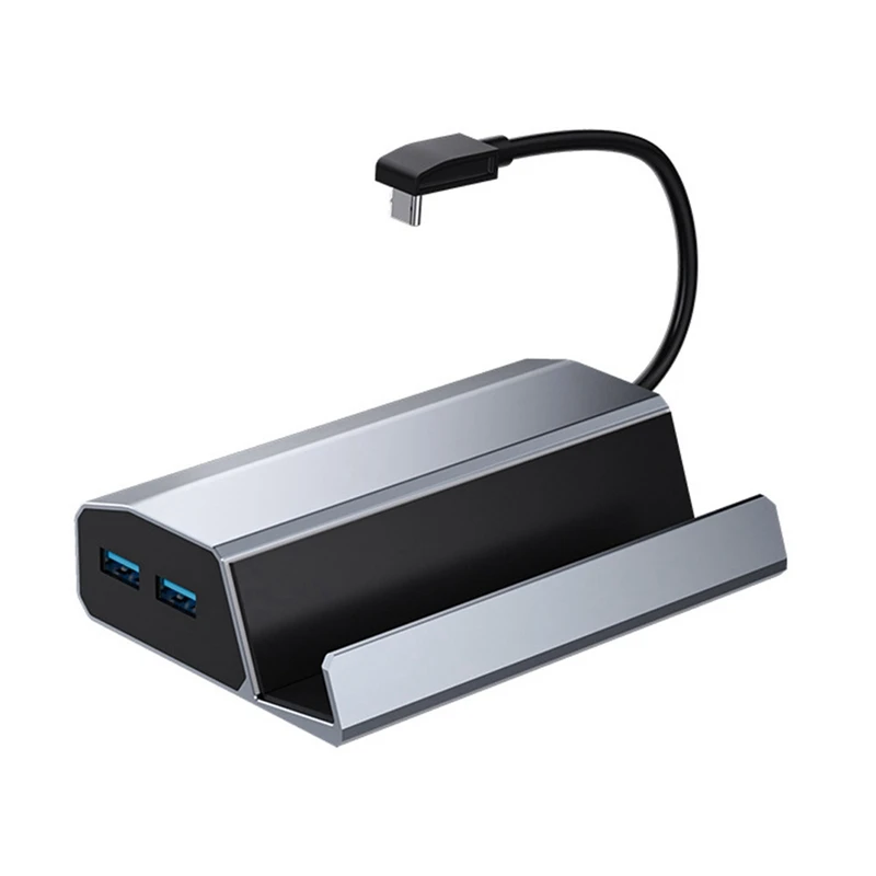 

6-In-1 Steam Deck Dock With -Compatible Accessory 2.0 4K@60Hz, Gigabit Ethernet