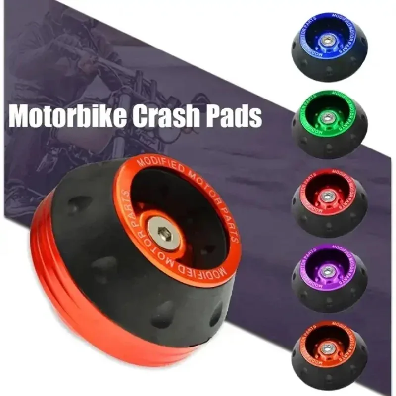 Universal CNC Front Fork Slider Crash Balls for Motorcycles Electric Scooters Anti-fall Front Wheel Protective Cup Stylish