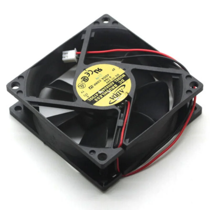 L مروحة تبريد صامتة كبيرة الحجم AD0824HB-A70GL 80*80*25mm 24V 0.16A