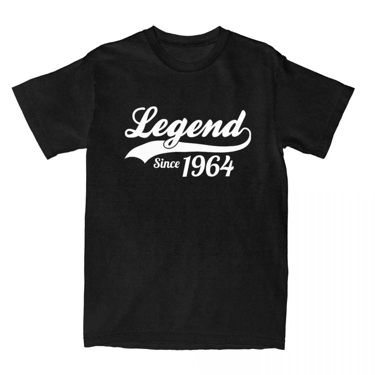 60 Aged Legend Since 1964 60th Vintage Birthday Gift T Shirts Merch Men Women's Cotton Novelty Tee Shirt Short Sleeve Tops