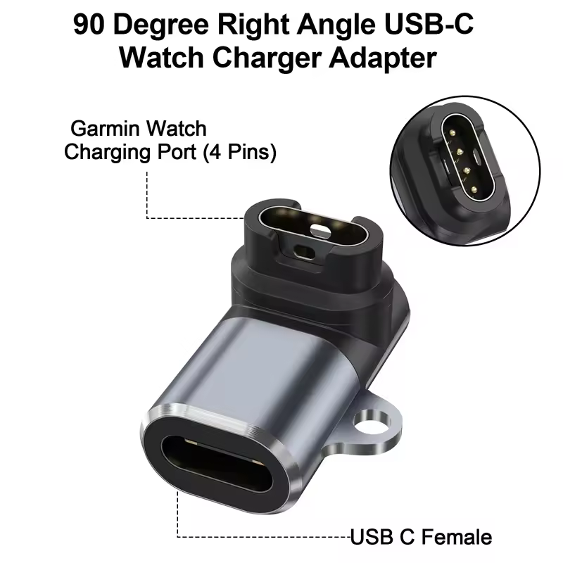 Type C Charger Adapter For Garmin Fenix 7 6 6X 5S 5X Plus/Instinct 2/Venu 2/Vivoactive 4 3/Forerunner 965 955 945 935 Converter - Image 4