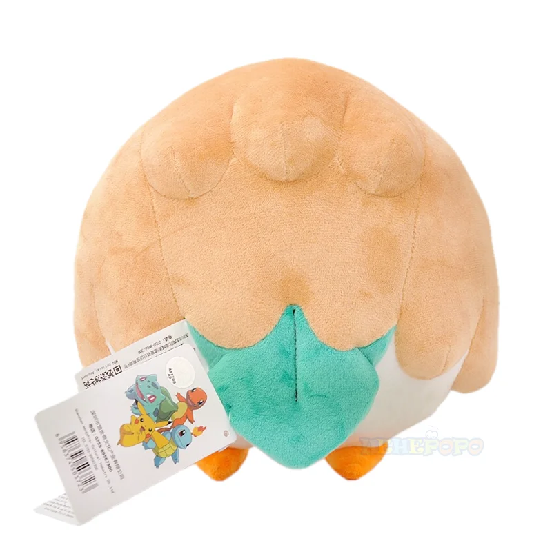 Rowlet Peluche Pokemon Plush Toys Stuffed Dolls Cartoon Cute Dolls Kawaii Birthday Christmas Gift for Kids Friends Collection