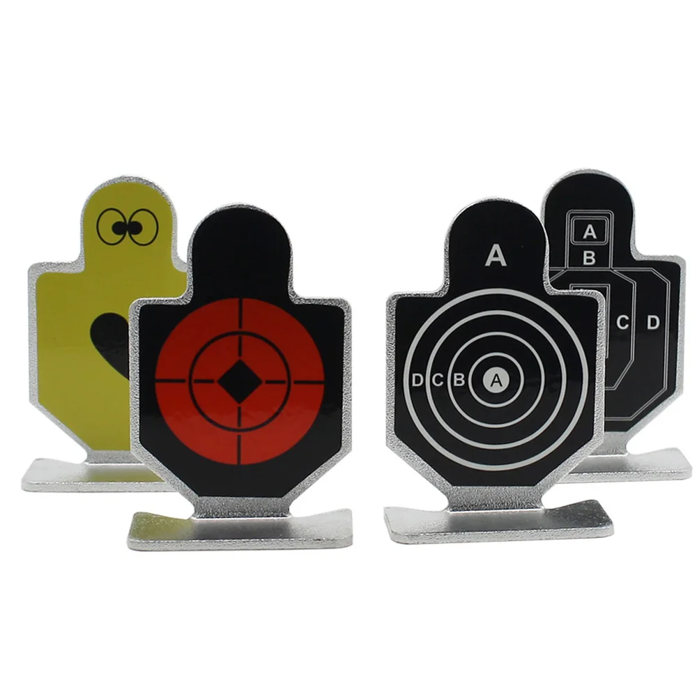 

6Pcs /Lot Tactical Shooting Target Set Durable Hunting Airsoft Practice Target Metal Target