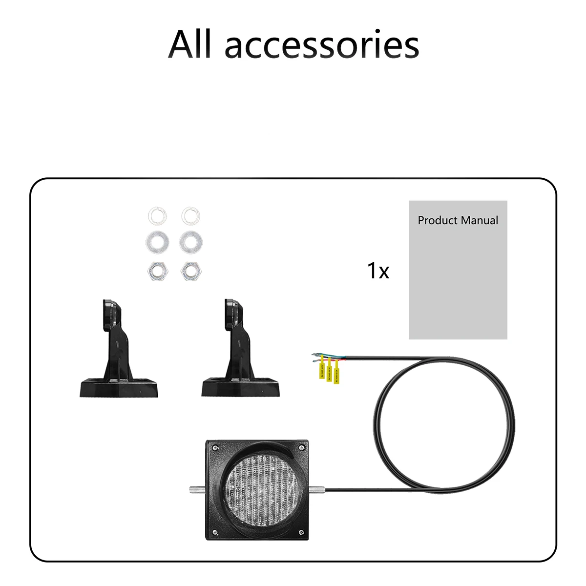 100mm High-Quality Red Light, Traffic Signal Light, Warning Light, Stop Light, for Various Places, Promotion Model Traffic Light