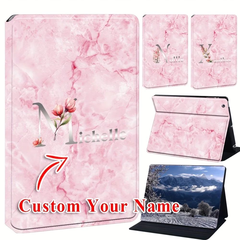 

Customized Name Lightweight Fold Cover Case for iPad 4th/3rd/2nd Gen 9.7-inch, Stand PU Leather Tablet Case Stylish Design