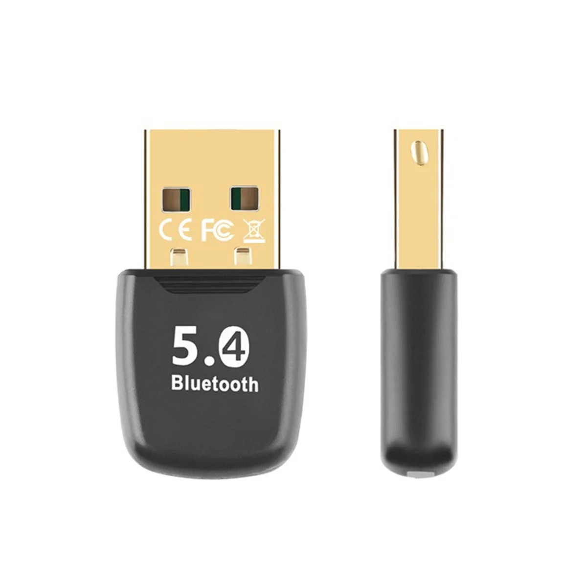 Адаптер Bluetooth 5.4, USB-адаптер Bluetooth для ПК, беспроводная мышь, клавиатура, музыкальный аудиоприемник, USB-передатчик