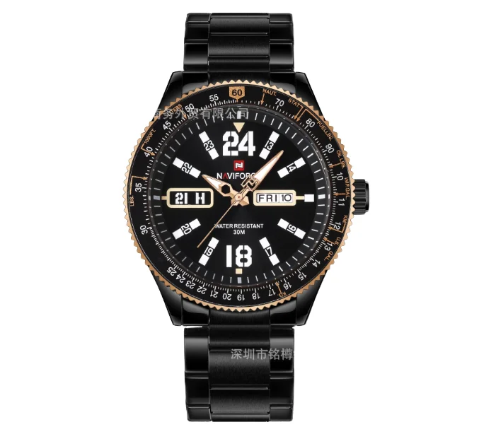 Waterproof Calendar Watch Business Leisure Men's Watch