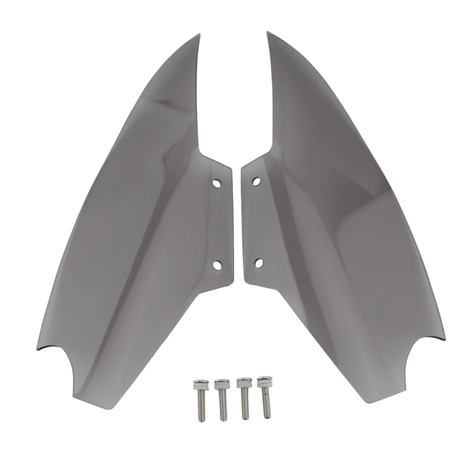 MMotorcycle Upper Fairing Air Deflector Side Wing Windshield Smoked Transparent For BMW R18B R18 Bagger