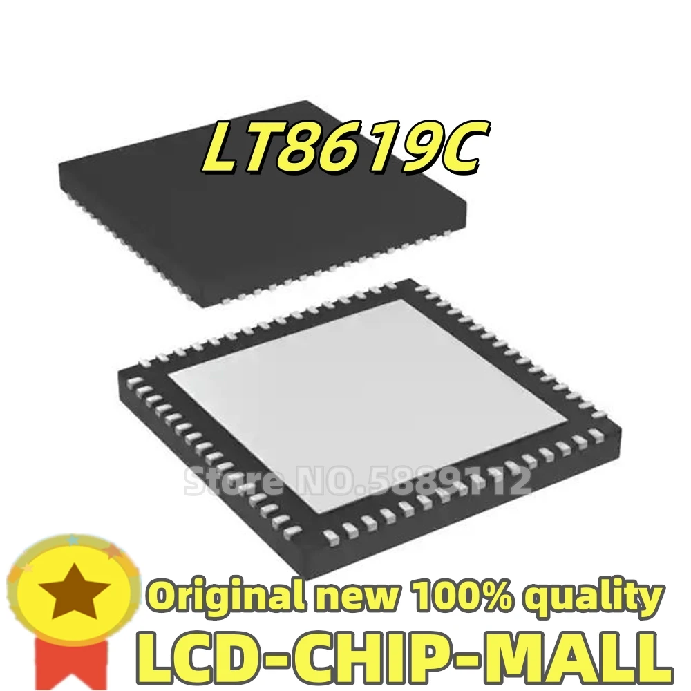 

5PCS LT8619C LT8619 T8619 QFN76 IC 100% quality