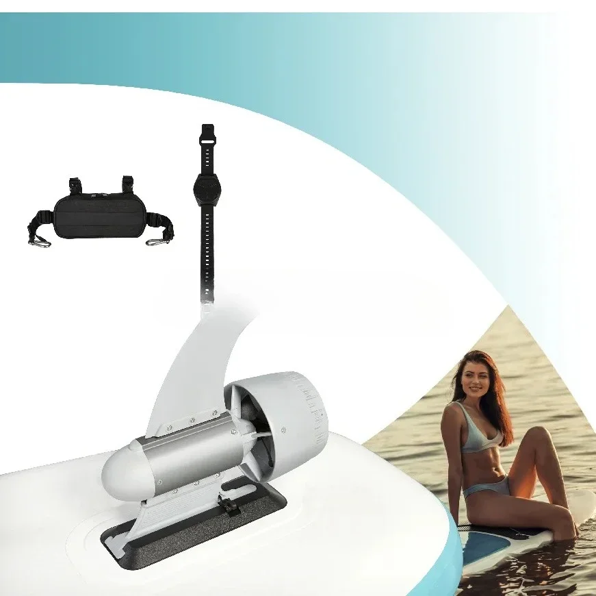 Good Items Electric Underwater Scooter SUP Motor Pump Water Sports Kayak Booster Surfboard & Swim Dive Gear Accessory