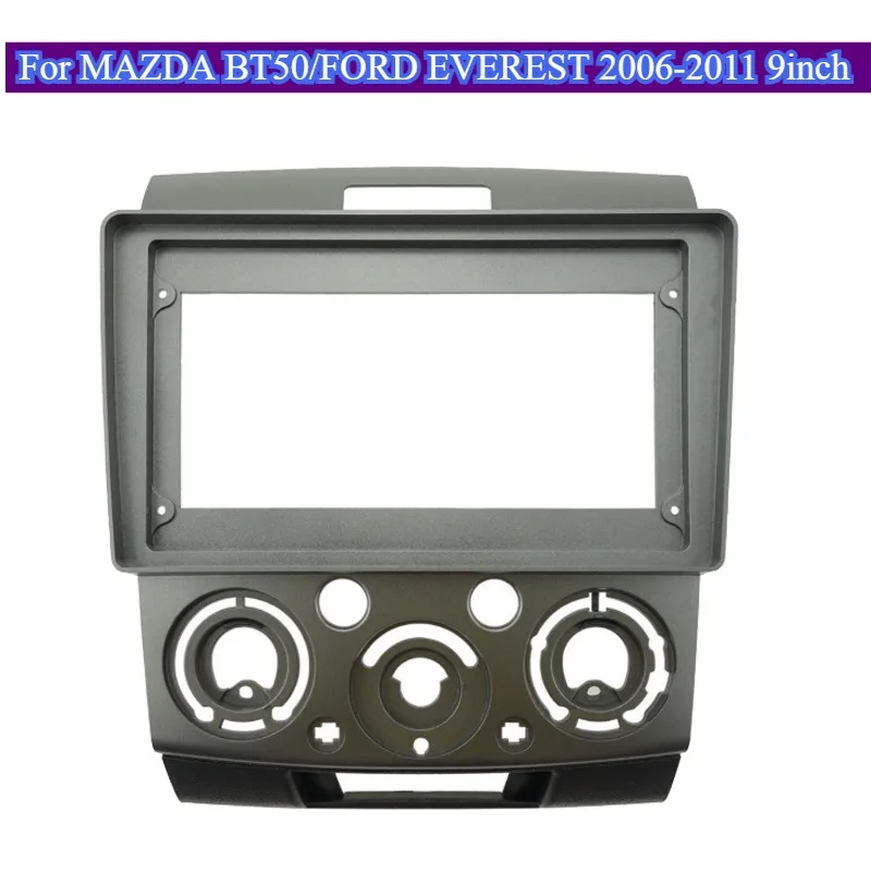 

Для MAZDA BT50/FORD EVEREST 2006-2011 9-дюймовые автомобильные аксессуары, комплект интерьера, автомобильный радиоприемник, стерео панель, комплект приборной панели, рамка GPS