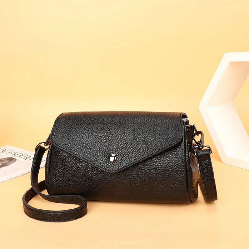 

Fashionable Luxury Brand Leather Women's Shoulder Bag Elegant Classic Trendy Paris Designer Vintage Daily Bag