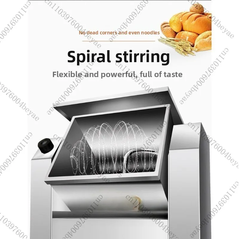 كعكة خلط الدقيق الصغيرة المنزلية المصنوعة من الفولاذ المقاوم للصدأ عموديًا مع آلة العجين