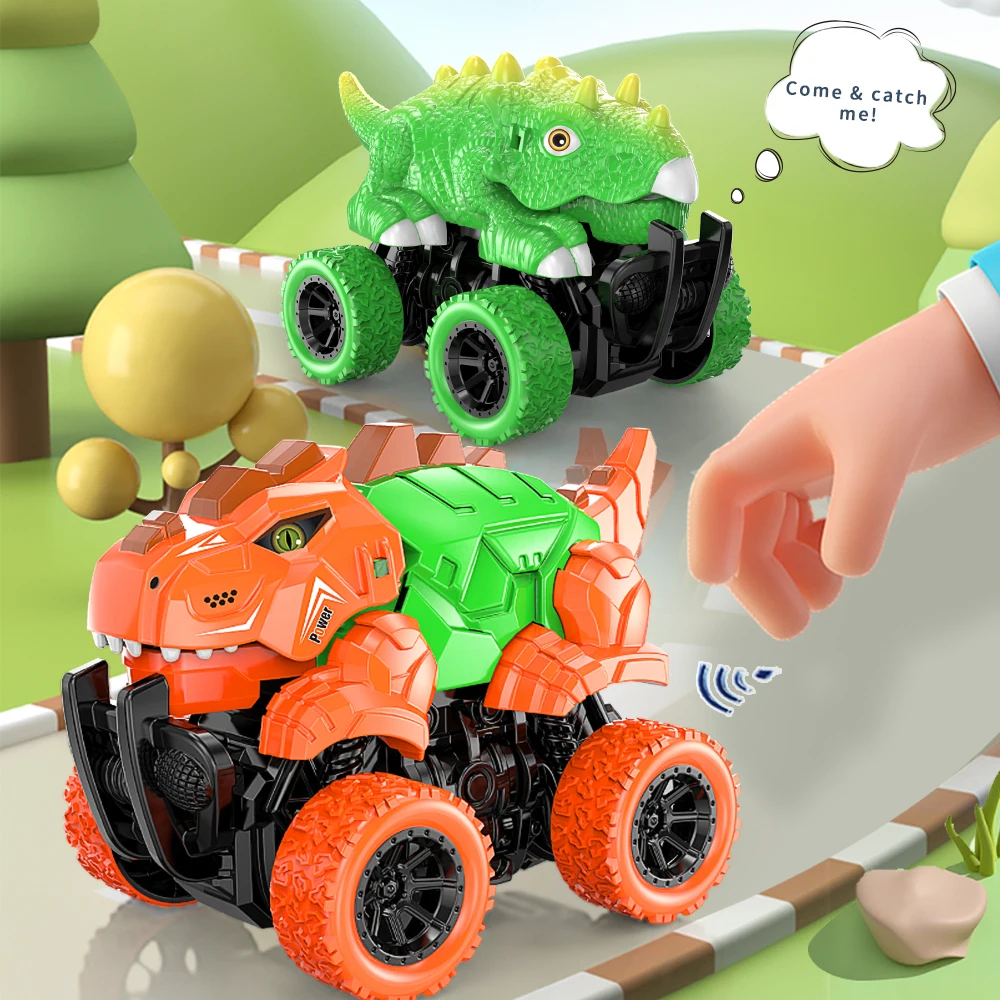 Toy Dinosaurs Intelligent Induction Educational Children's Moving Car  Drop-resistant Children Toys 2 to 6 Years Gifts