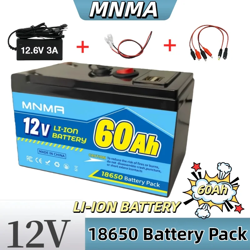

12V 120AhLithium LiFePO4 Deep Power Wheels Battery for Lighting8000+ Cycle Battery Rechargeable,Small UPS,Solar/Wind Power