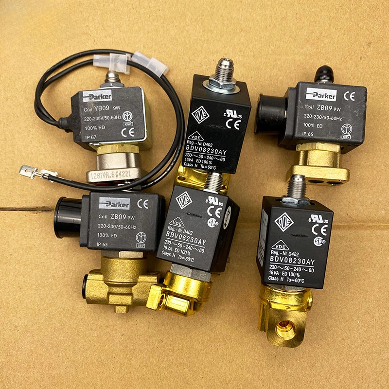 For Italian original imported Parker/ODE semi-automatic coffee machine magnetic valve valve hot water steam boiling head