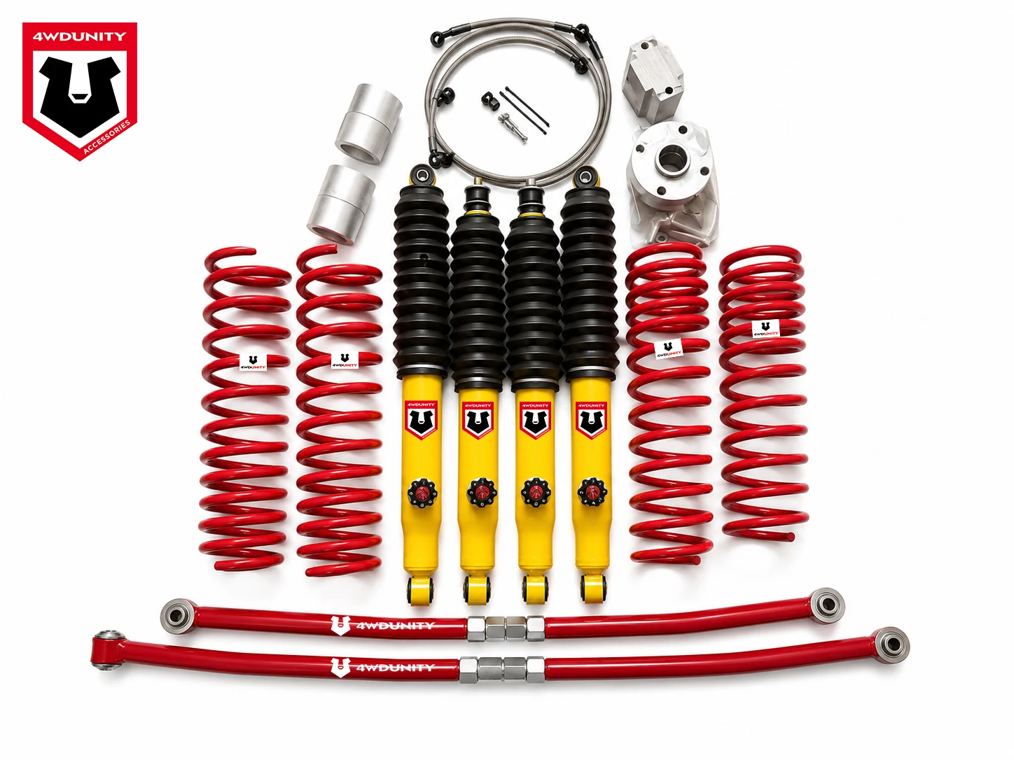 Premium 4x4 for Jimny Modification Accessories High Performance Suspension System for Suzuki Jimny All Models 3 -4 Inch