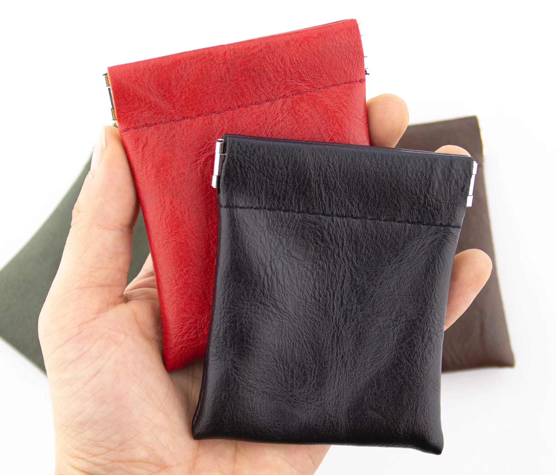 Mini-Geldbörse mit Verschluss für Herren & Damen, Schlüsseltasche, Kartenhalter, Kopfhörer-Organizer, Kleine Neuartige Brieftasche – Detail 3