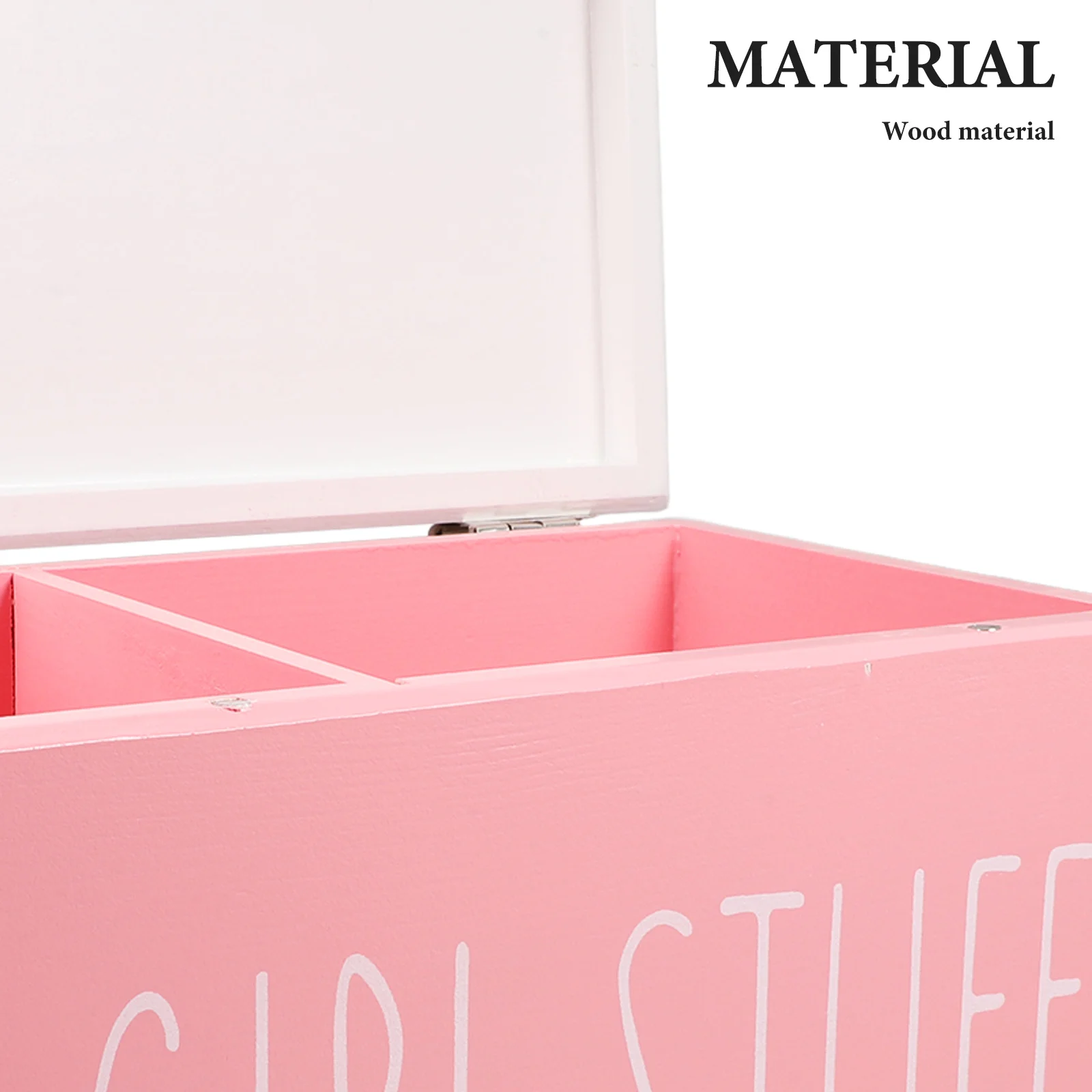 حامل مناديل صحية خشبية غطاء منظم سطح المكتب صندوق تخزين المنتج الأنثوي حامل وسادة الحمام ديكور ريفي مقاوم للغبار #4