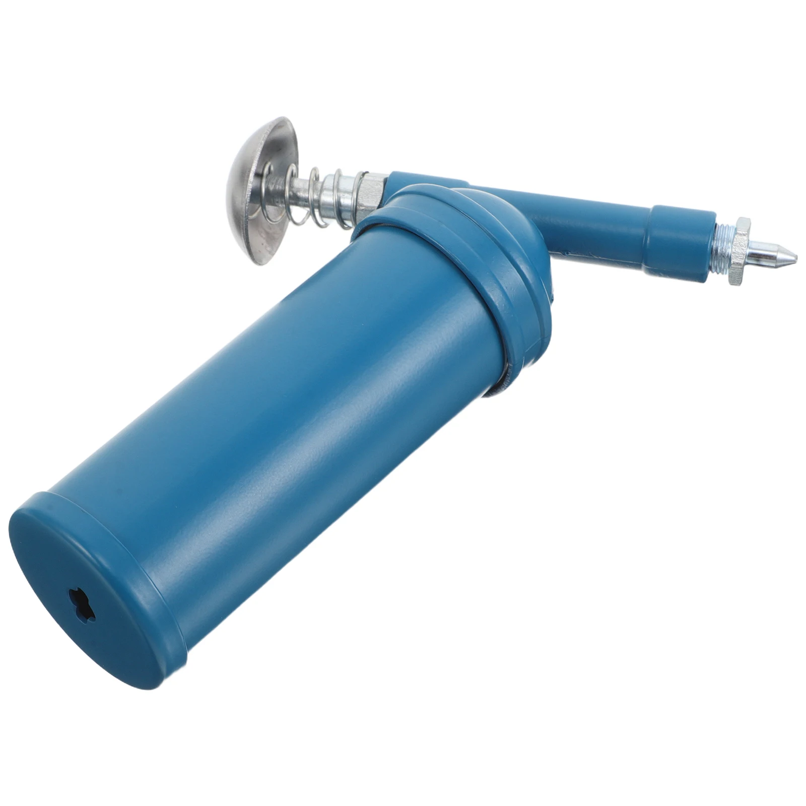 

Mini Manual Grease Gun 80cc Sky Blue Silver Finish Precision Control For Excavators Automotive Machinery Tractor Accessories Car