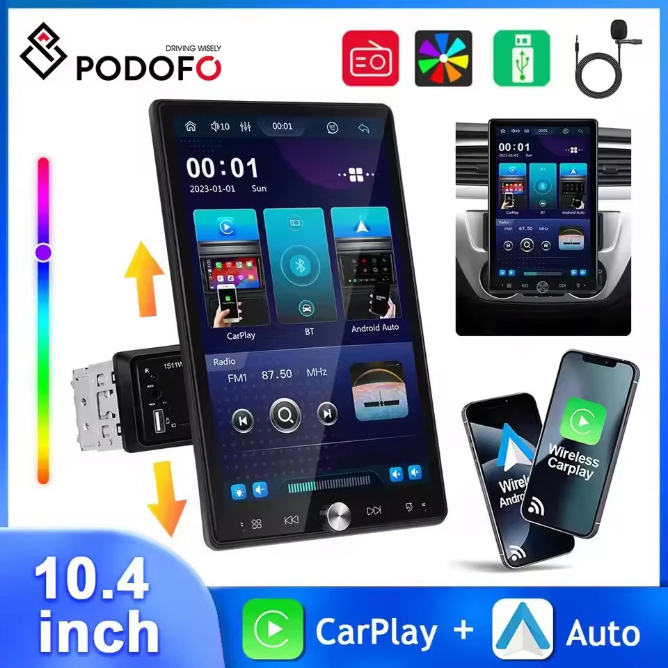 Podofo 10.4'' Car M… - image