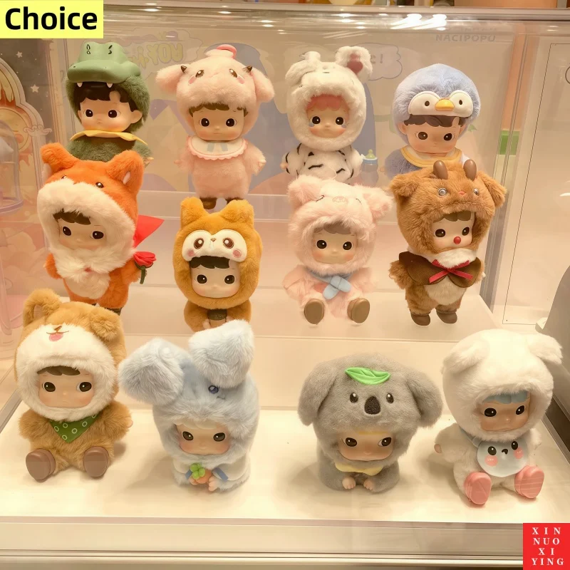

New Genuine HACCIPUPU Animal Sticker Series Vinyl Blind Box Fashion Ornament Mystery Box Guess Bag Toys Doll Anime Figure Gifts