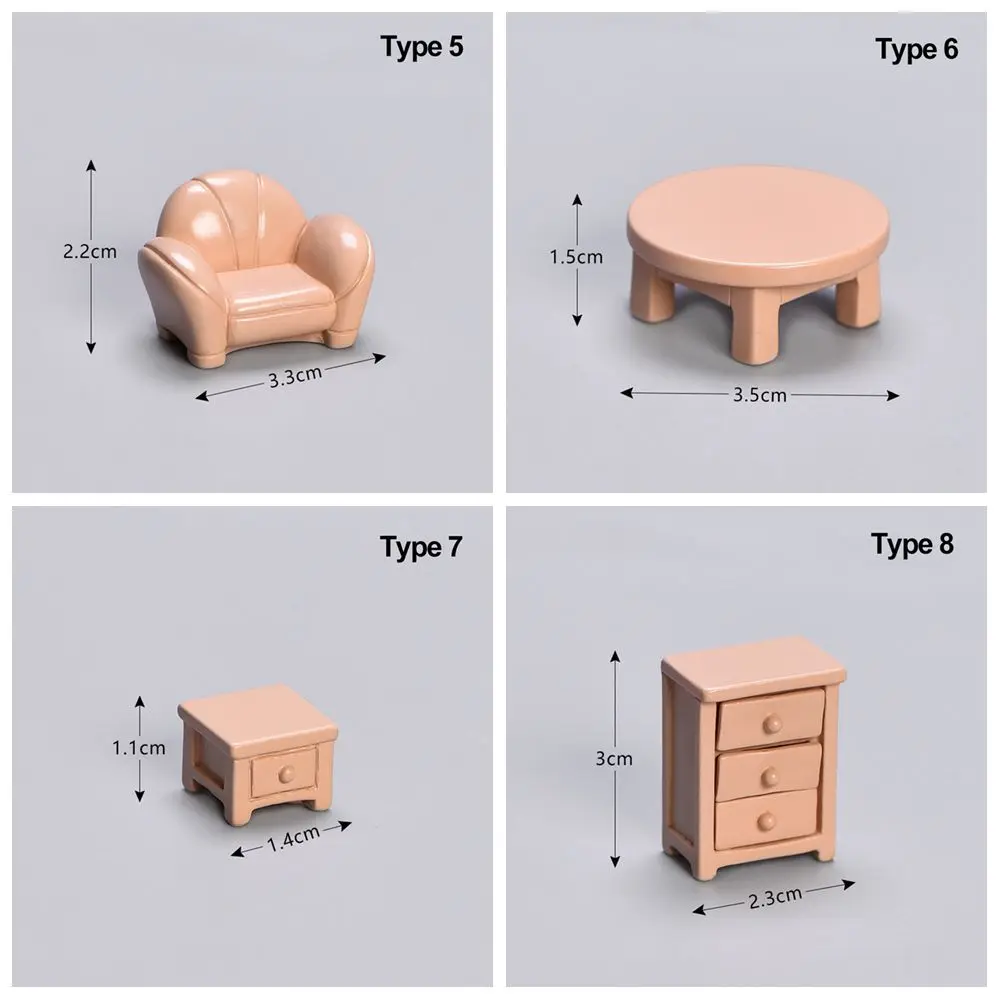 1 Stuk Poppenhuis Miniatuur Meubelen Poppen Accessoires Mini Inrichting Scene Model Micro Landschap Fee Tuin Sneeuwbol Speelgoed Cadeau